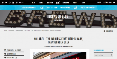 BrewDog No Label